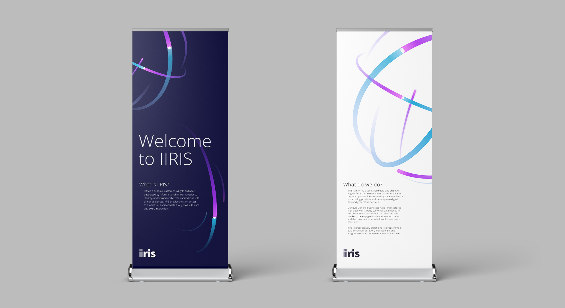 IIRIS events banners